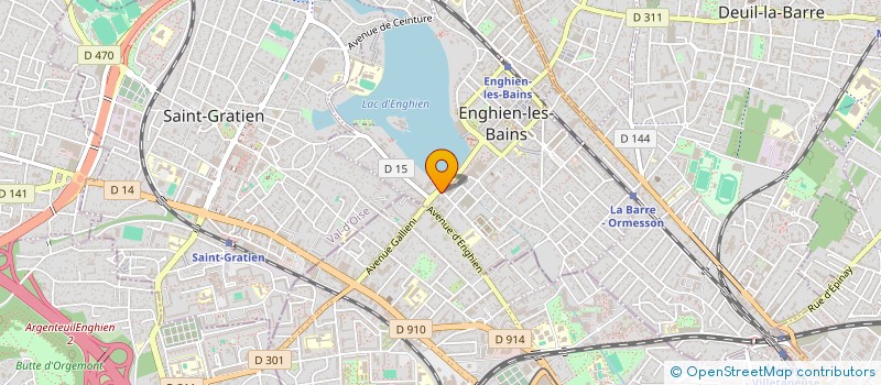 localisation de l'entreprise TELEMEDCO  ENGHIEN-LES-BAINS