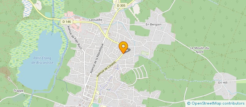localisation de l'entreprise TELEMESURE CAPTEURS ELECTRONIQUE à BISCARROSSE