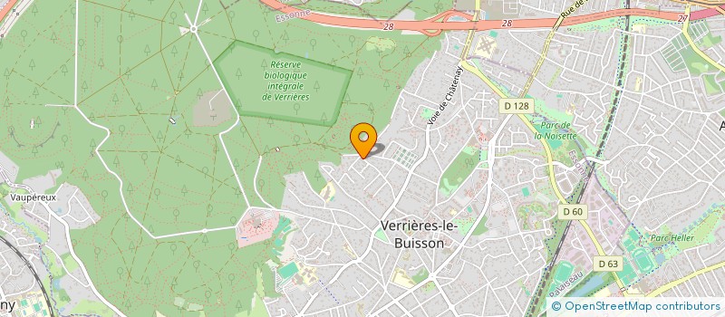 localisation de l'entreprise TELEMETRICKS à VERRIERES-LE-BUISSON