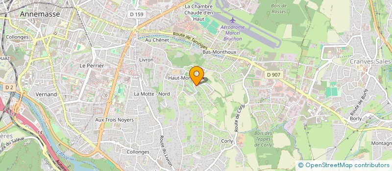 localisation de l'entreprise TELEMEUBLE à VETRAZ-MONTHOUX