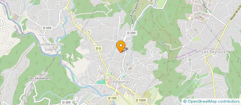 localisation de l'entreprise TELENAUTIC à PEGOMAS