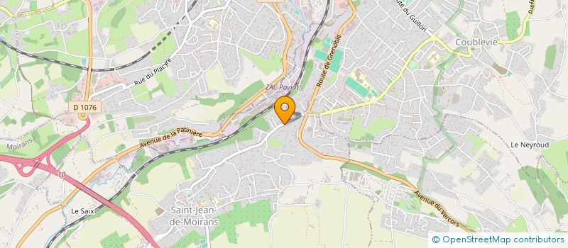 localisation de l'entreprise TELENCO à MOIRANS