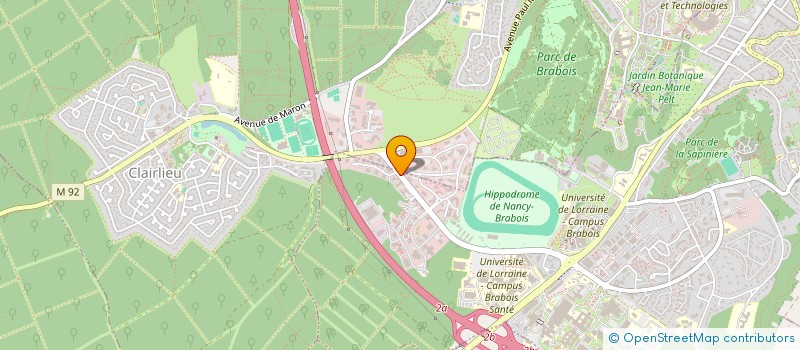 localisation de l'entreprise TELENDO  VANDUVRE-LES-NANCY