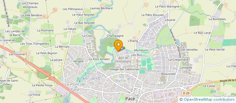 localisation de l'entreprise TELENN AOUR à PACE