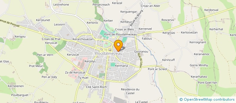localisation de l'entreprise TELENN MOR CONSEIL SAS à PLOUDALMEZEAU