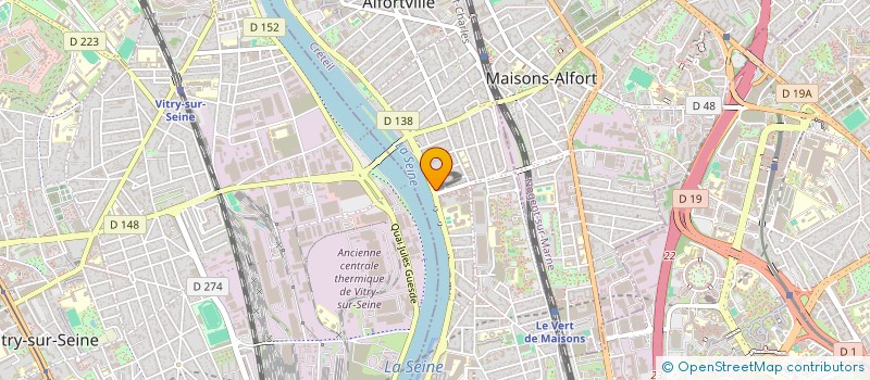 localisation de l'entreprise TELEO GROUP  ALFORTVILLE