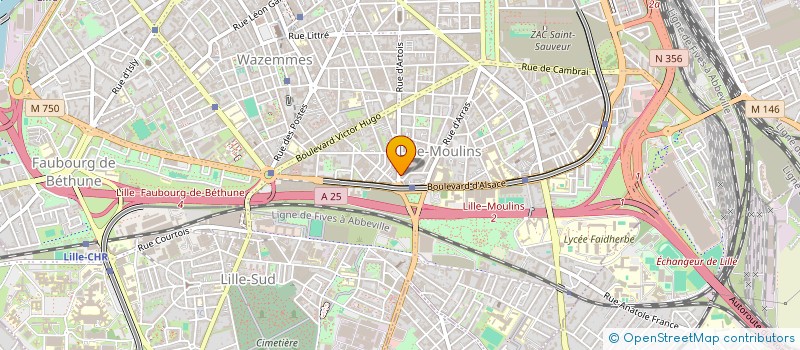 localisation de l'entreprise TELEPERFORMANCE NORD à LILLE