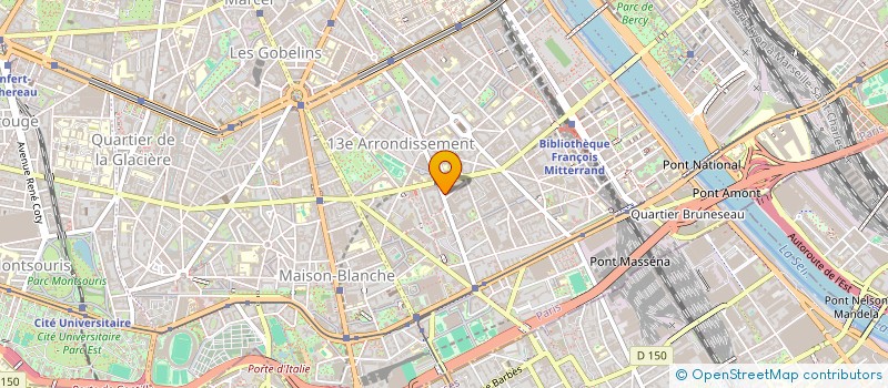 localisation de l'entreprise TELEPHEME  PARIS
