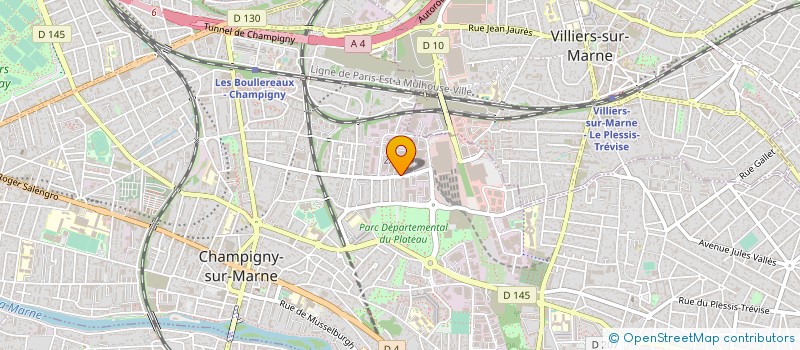 localisation de l'entreprise TELEPHONES LE LAS à CHAMPIGNY-SUR-MARNE