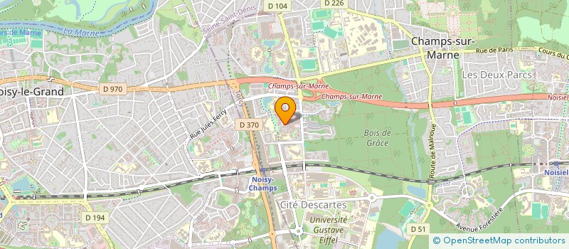 localisation de l'entreprise TELEPHONIE DE A A Z TAZ  CHAMPS-SUR-MARNE