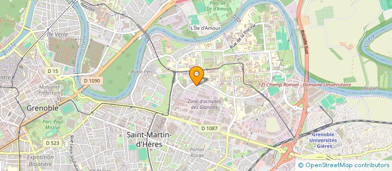 localisation de l'entreprise TELEPHONIE ELECTRICITE à SAINT-MARTIN-D'HERES