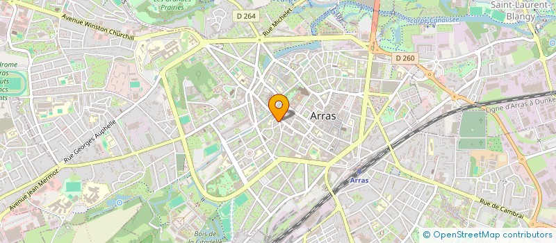 localisation de l'entreprise TELEPHONIE FRANCAISE MOBILE à ARRAS