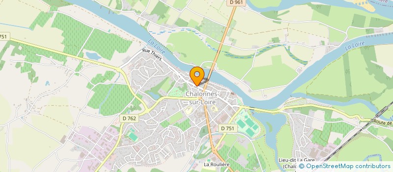 localisation de l'entreprise TELEPHONY CONTACT à CHALONNES-SUR-LOIRE
