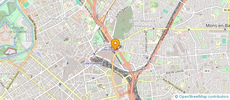 localisation de l'entreprise TELEPLAN COMMUNICATION SERVICES à LILLE
