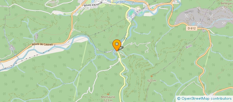 localisation de l'entreprise TELEPONS à SAINT-PONS-DE-THOMIERES