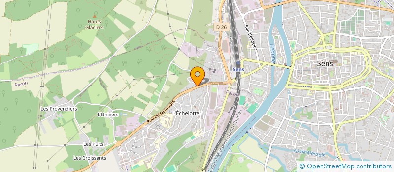 localisation de l'entreprise TELEPRO à SAINT-MICHEL-SUR-ORGE