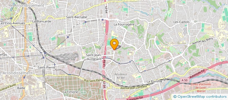 localisation de l'entreprise TELEPRO.COM  MARSEILLE