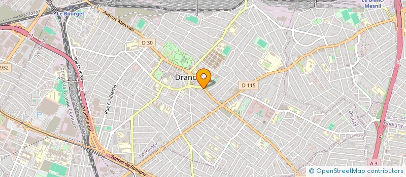 localisation de l'entreprise TELES MULTISERVICES à DRANCY