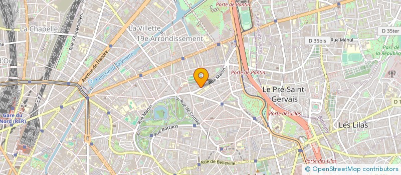 localisation de l'entreprise TELESAT  PARIS