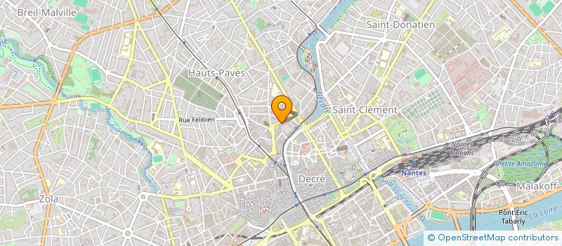localisation de l'entreprise TELESER à NANTES