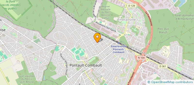 localisation de l'entreprise TELESME à PONTAULT-COMBAULT