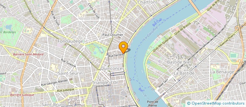 localisation de l'entreprise TELESPHORE à BORDEAUX