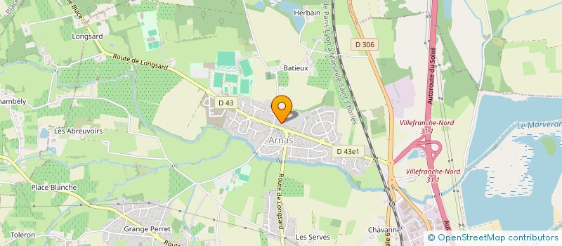 localisation de l'entreprise TELESPHORE PARTENAIRES  ARNAS