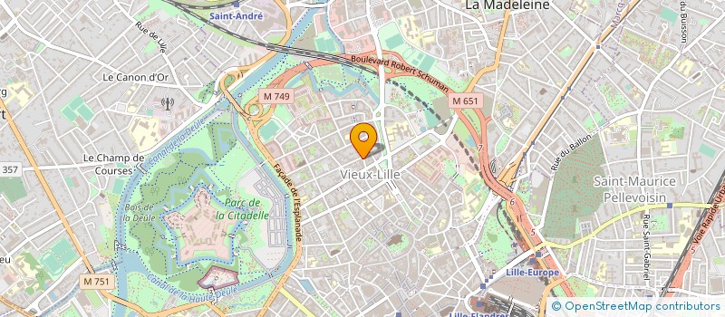 localisation de l'entreprise TELESTEL  LILLE