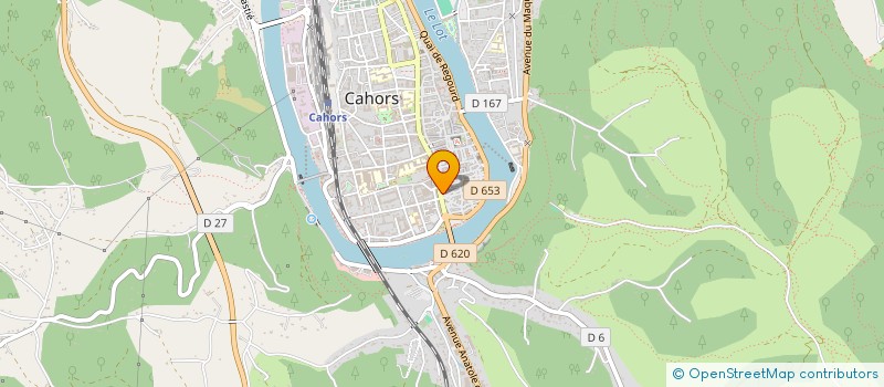 localisation de l'entreprise TELESURVEILLANCE GERE PAR ECOUTE à CAHORS