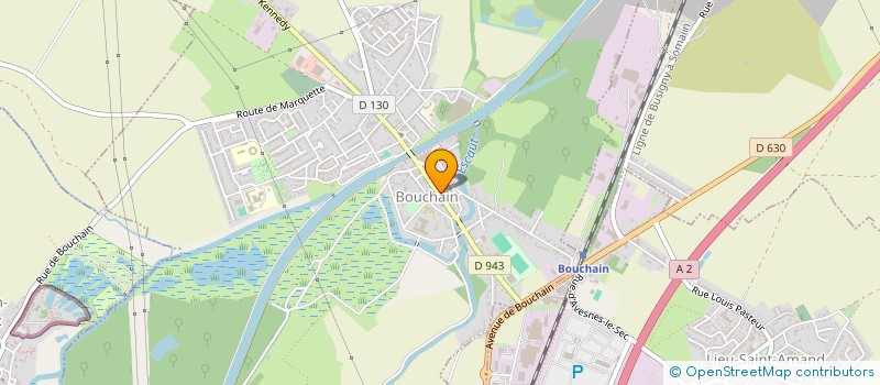 localisation de l'entreprise TELESURVEILLANCE SOFRATEL à BOUCHAIN