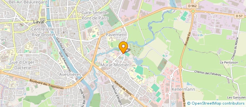 localisation de l'entreprise TELETECH MAYENNE à LAVAL