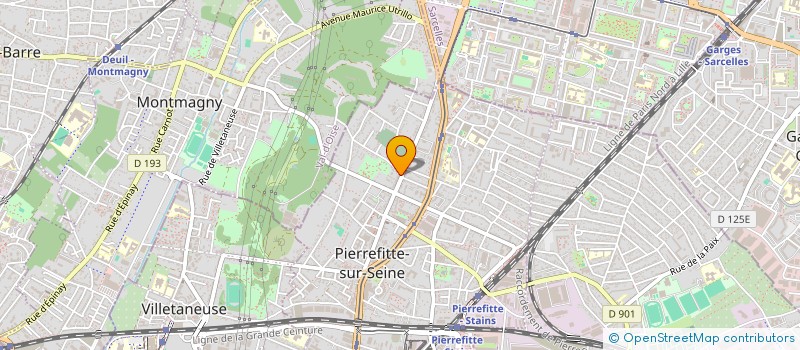 localisation de l'entreprise TELETHON LA VIE à PIERREFITTE-SUR-SEINE