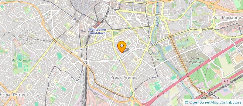 localisation de l'entreprise TELETRANS SERVICES à MONTPELLIER