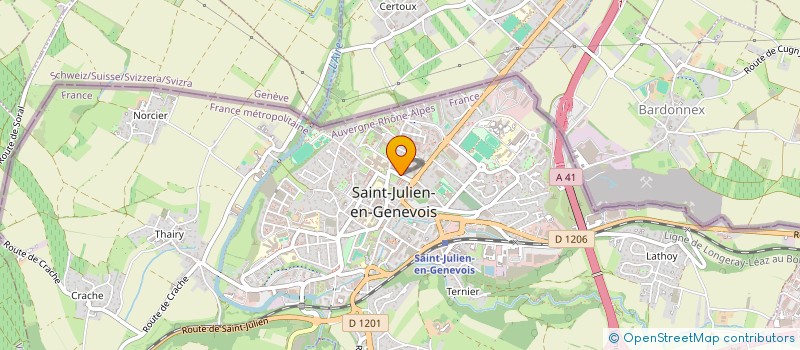 localisation de l'entreprise TELETRONIC à NEYDENS