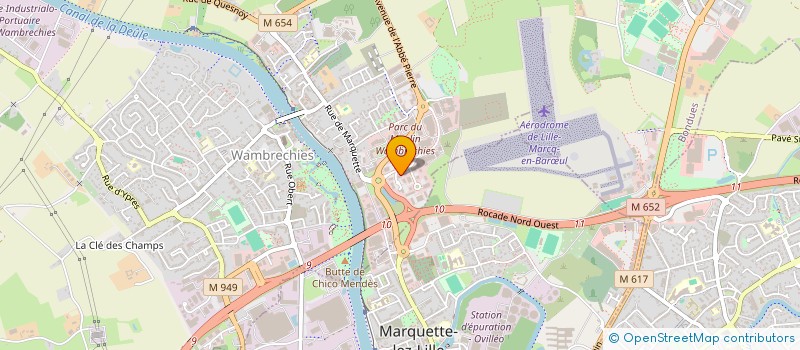 localisation de l'entreprise TELEVIC à WAMBRECHIES