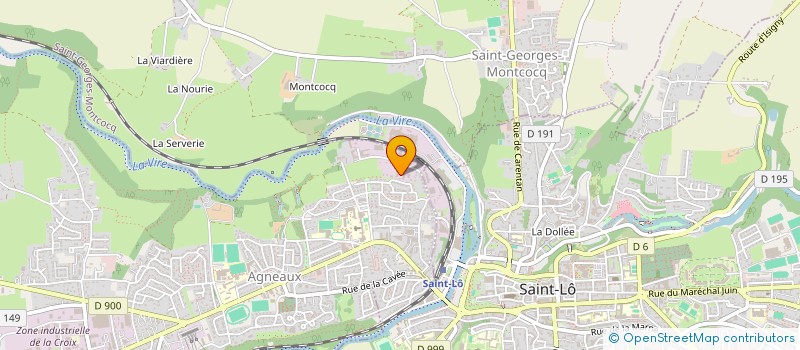 localisation de l'entreprise TELEVISION ELECTROMENAGER DIFUSION  AGNEAUX