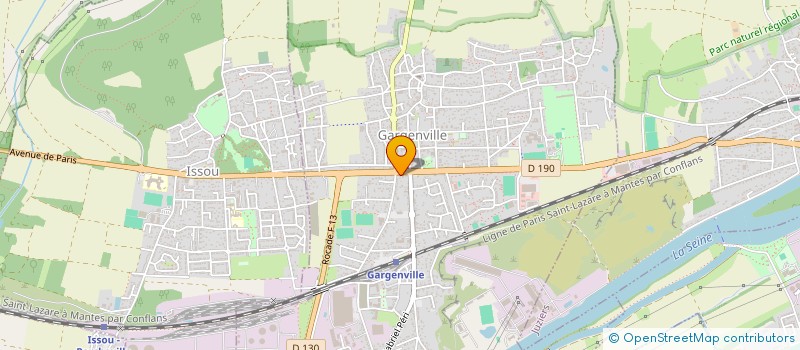 localisation de l'entreprise TELEVISION GARGENVILLE SERVICES  GARGENVILLE