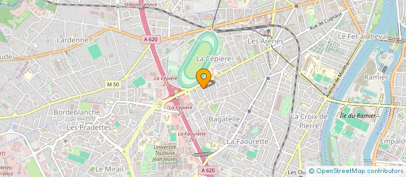 localisation de l'entreprise TELEVISION MUTIMEDIA SERVICES à TOULOUSE