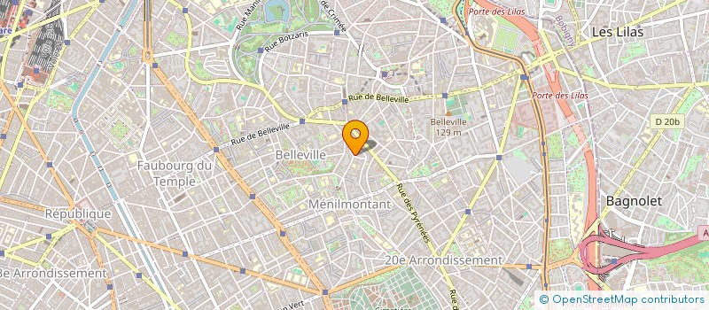localisation de l'entreprise TELEVISION SUR LE LIEU DE VENTE à PARIS