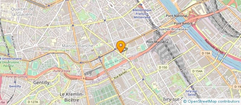 localisation de l'entreprise TELEVISION VIDEOGRAMME FILM INTERNATIONA à PARIS