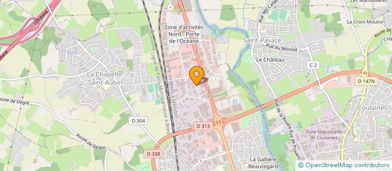 localisation de l'entreprise TELEX-HELIO  SAINT-SATURNIN