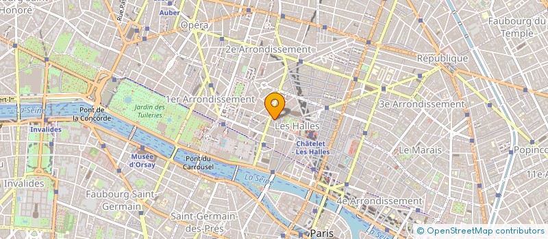 localisation de l'entreprise TELEXPORT à PARIS