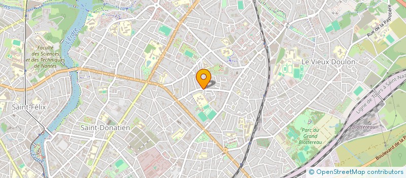localisation de l'entreprise TELGRUC à NANTES