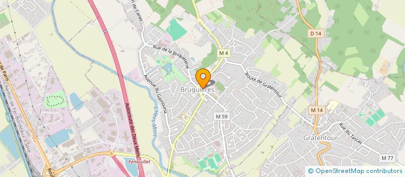 localisation de l'entreprise TELIADE à BRUGUIERES