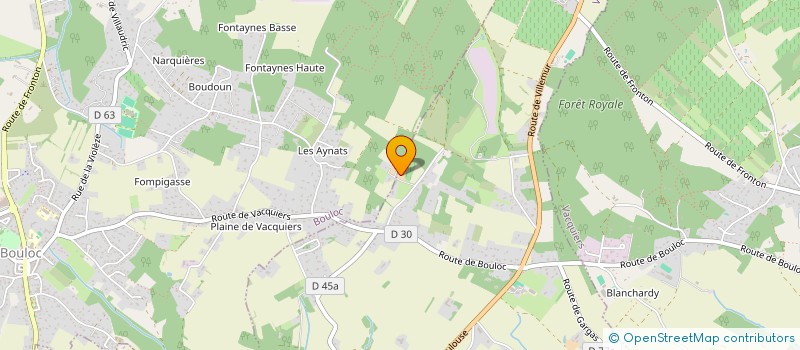 localisation de l'entreprise TELIDE à VILLENEUVE-LES-BOULOC