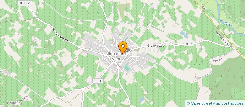 localisation de l'entreprise @TELIER13 à ALIGNAN-DU-VENT