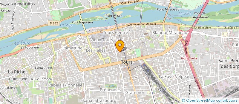 localisation de l'entreprise TELIM PROMOTION  TOURS