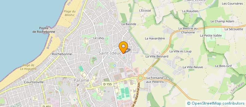 localisation de l'entreprise TELIMET SERVICES à SAINT-MALO