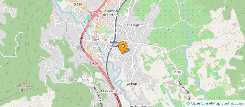 localisation de l'entreprise TELIMMO  SOLLIES-PONT