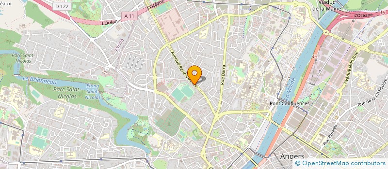 localisation de l'entreprise TELIMPRIM à ANGERS